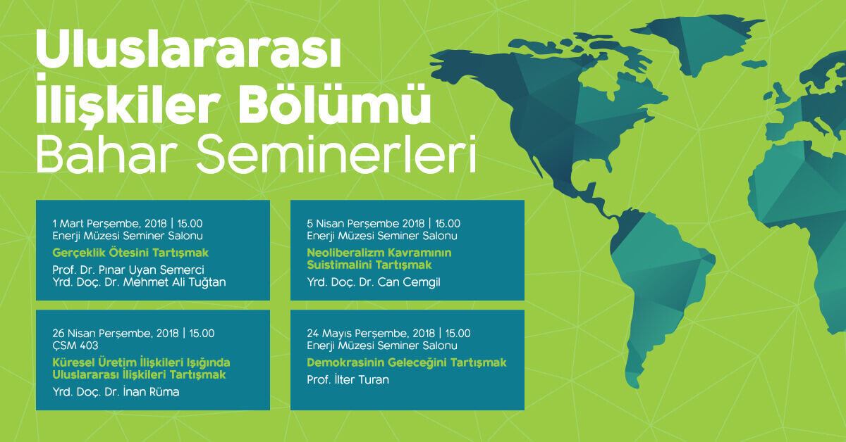 Uluslararası İlişkiler Bahar Seminerleri